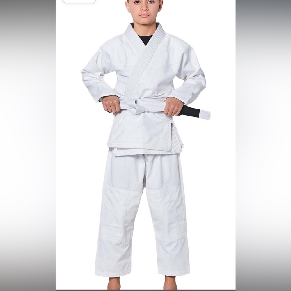 New Elite sports bjj childrens kimono and pants no belt size C000